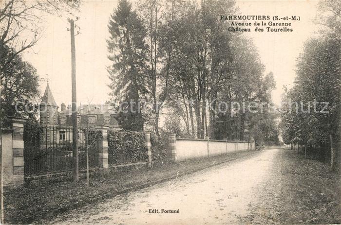 Faremoutiers Avenue de la Garenne Chateau des Tourelles
