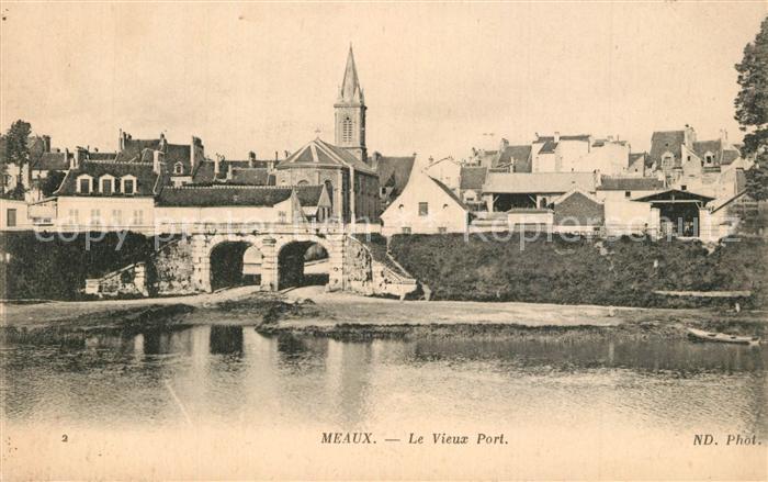Meaux Seine et Marne Le Vieux Port