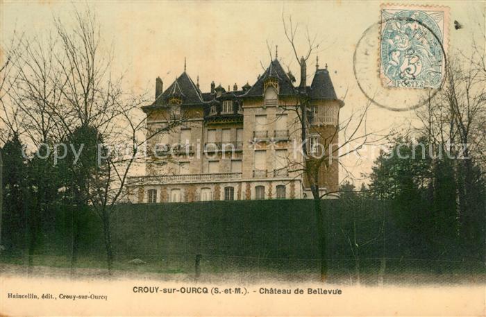 Crouy-sur-Ourcq Chateau de Bellevue
