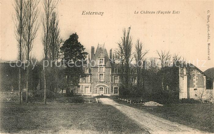 Esternay Le Chateau Facade Est