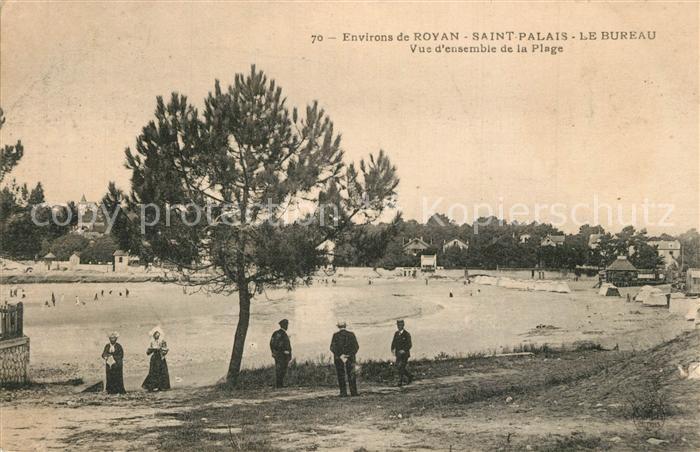 Royan 17 Saint Palais Le Bureau Vue d’ensemble de la Plage