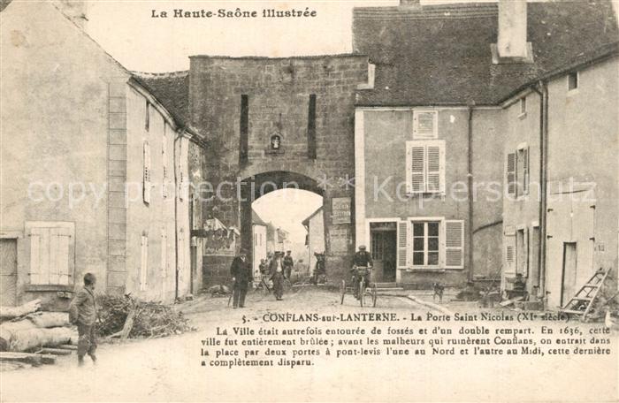 Conflans-sur-Lanterne La Porte Saint Nicolas