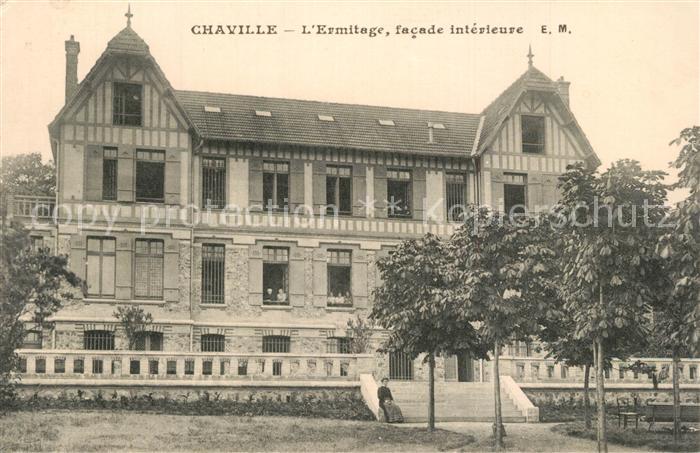 Chaville Ermitage facade interieure