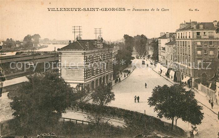Villeneuve-Saint-Georges Panorama de la Gare