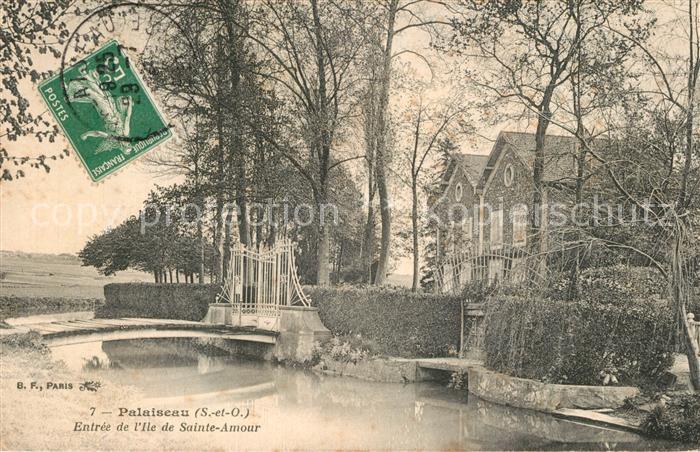 Palaiseau Entree de l’Ile de Sainte Amour