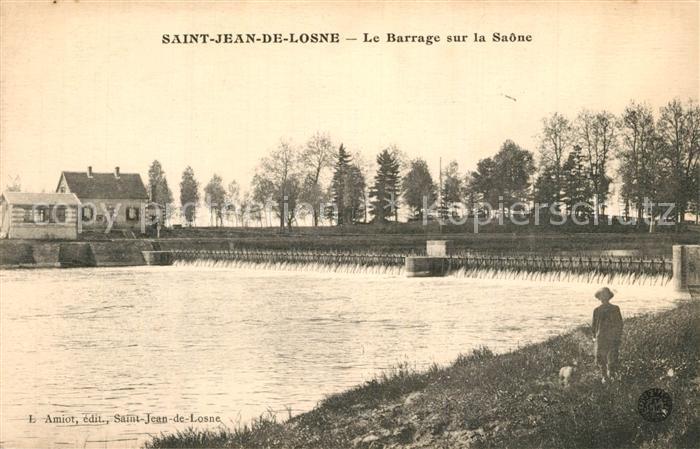 Saint-Jean-de-Losne Le Barrage sur la Saone