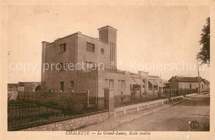 Chalette-sur-Loing Le Grand Lancy Ecole modele