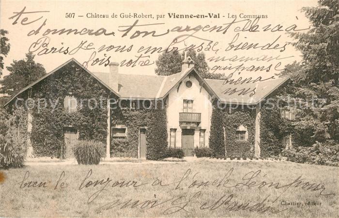 Vienne-en-Val Chateau de Gue Robert Les Communs