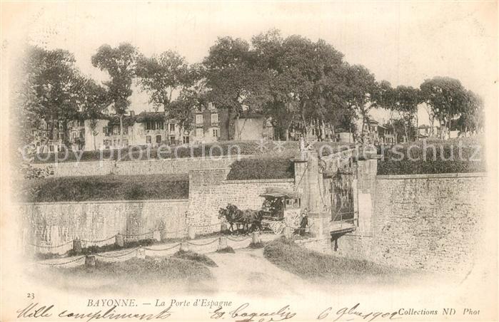 Bayonne 64 La Port d Espagne