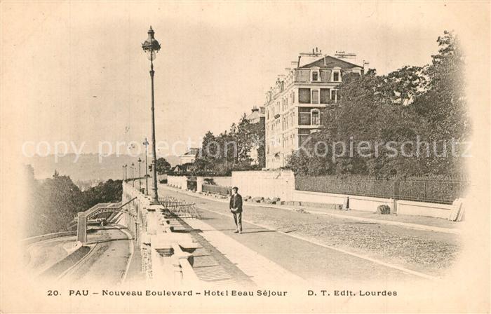 Pau 64 Nouveau Boulevard Hotel Beau Sejour