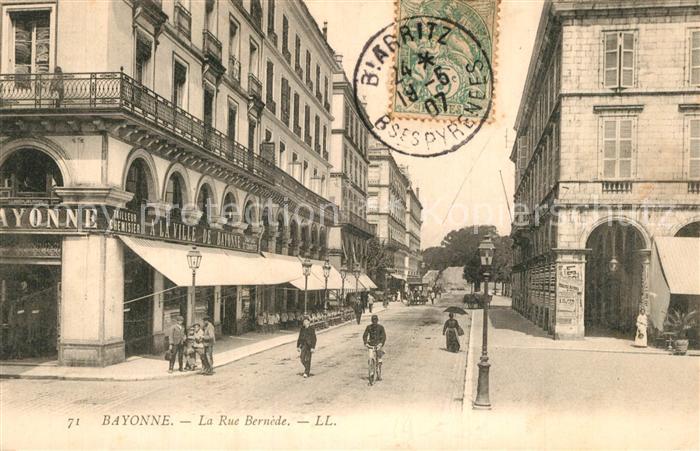 Bayonne 64 La Rue Bernede