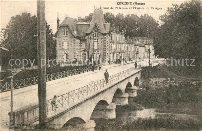 Revigny-aux-Vaches Le Pont de l’Ornain et l’Entree de Revigny