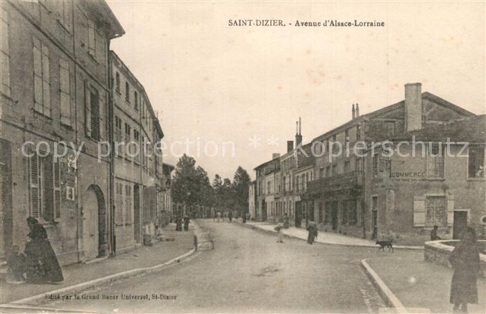 Saint-Dizier Haute-Marne Avenue d’Alsace Lorraine