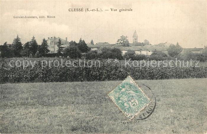 Clesse Saone-et-Loire Vue generale