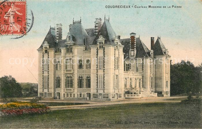 Coudrecieux Chateau Moderne de la Pierre