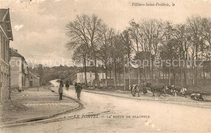 Villiers-Saint-Frederic Le Pontel La route de neauphle