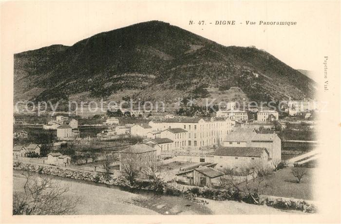Digne-les-Bains Vue panoramique