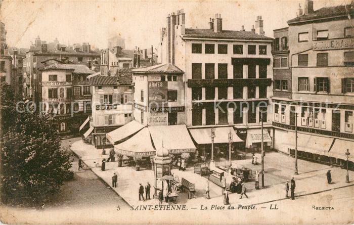Saint-Etienne 42 Loire La Place du Peuple