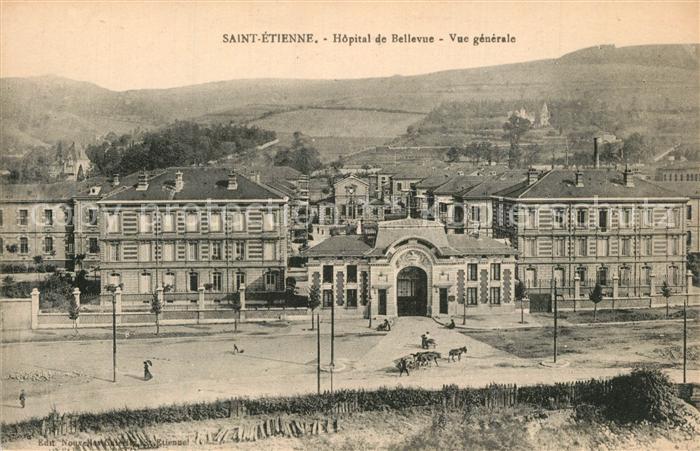 Saint-Etienne 42 Loire Hopital de Bellevue Vue generale