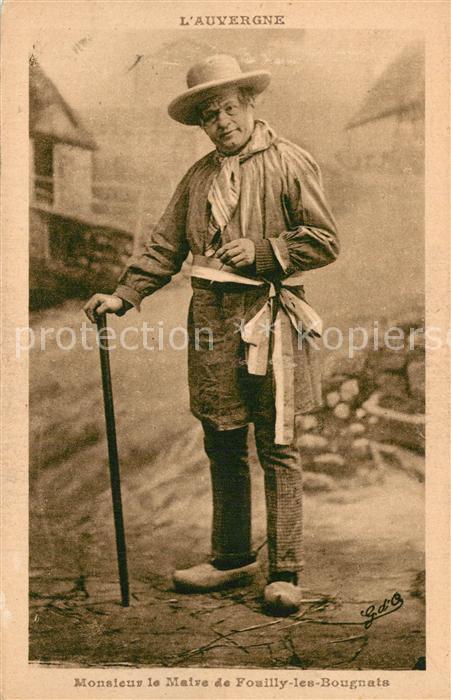 Auvergne Region Monsieur le Maire de Fouilly les Bougnais