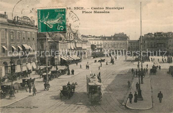 Nice Alpes Maritimes Casino Municipal Place Massena