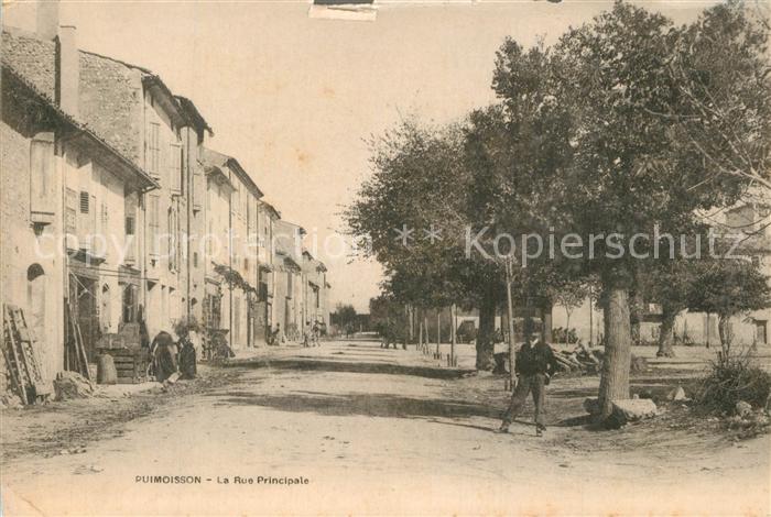 Puimoisson La Rue Principale
