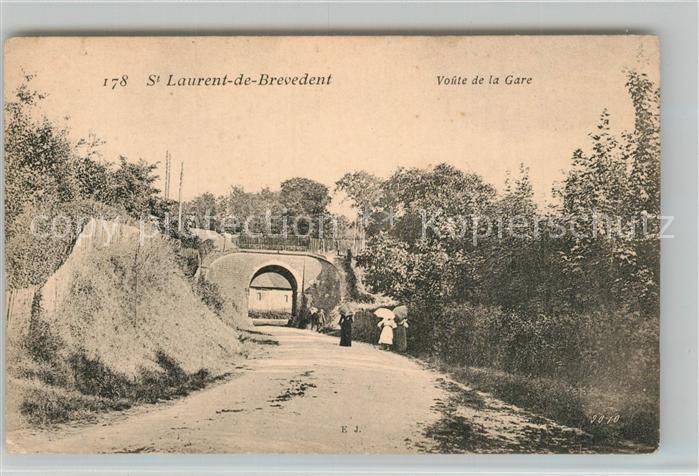 Saint-Laurent-de-Brevedent Voute de la Gare