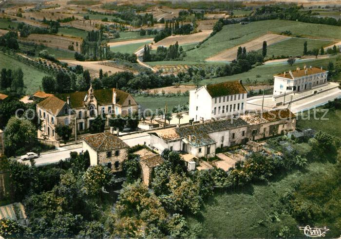Monclar Lot-et-Garonne Vue panoramique aerienne du Foyer du Mont Clair et la Gen