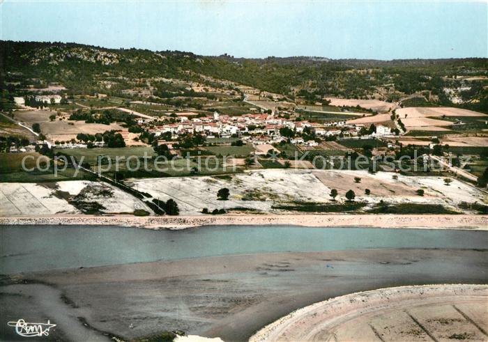 Quinson Plan d’eau du Verdon et vue generale aerienne