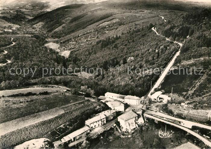 La Croix-du-Sud Vue aerienne et la Vallee de la Teysonne