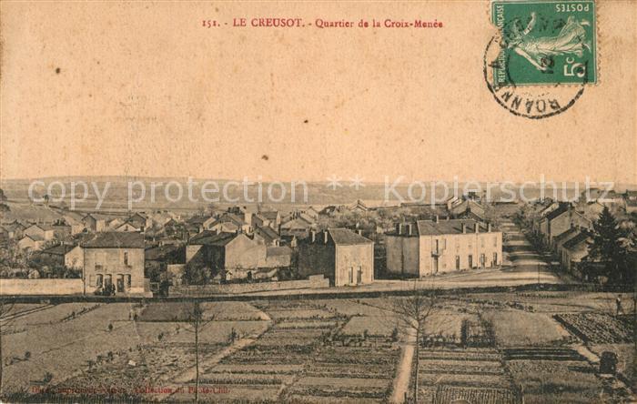 Le Creusot Saone-et-Loire Quartie de la Croix Menee