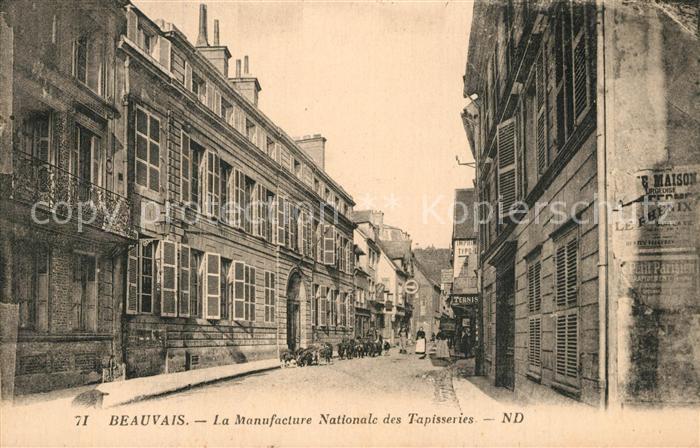 Beauvais 60 Manufacture Nationale des Tapisseries