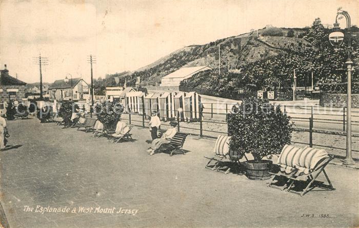 Jersey UK Esplanade and West Mount Jersey