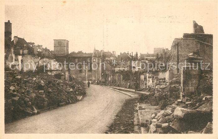 Chatillon-sur-Seine Rue de L_Isle Ruinen