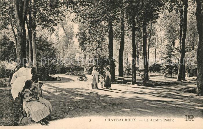 Chateauroux Indre Jardin Public