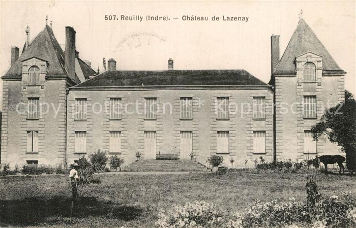 Reuilly Indre Chateau de Lazenay