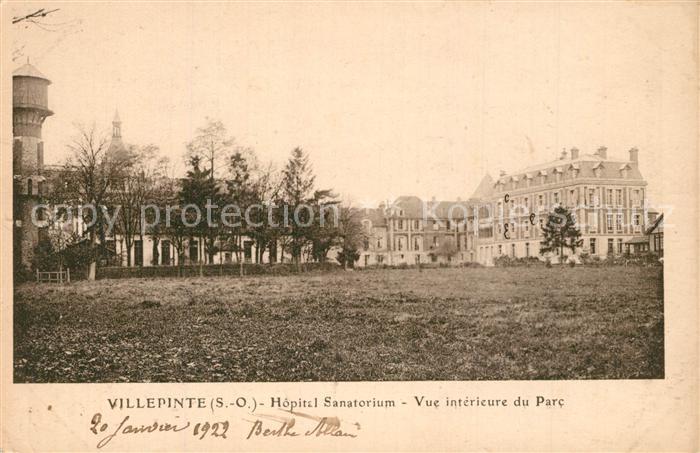 Villepinte Seine-Saint-Denis Hopital Sanatorium