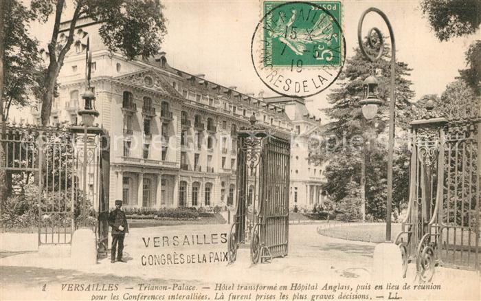 Versailles Yvelines Trianon Palace Hopital Anglais