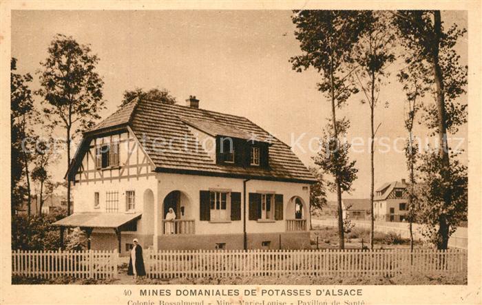 Alsace Elsass Mines Domaniales de Potasses d`Alsace