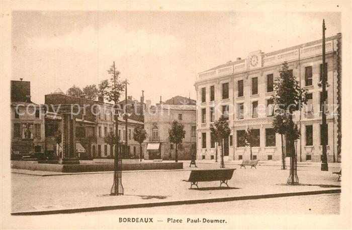 Bordeaux Place Paul Doumer