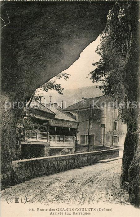 Grands Goulets Arriv?e aux Barragques