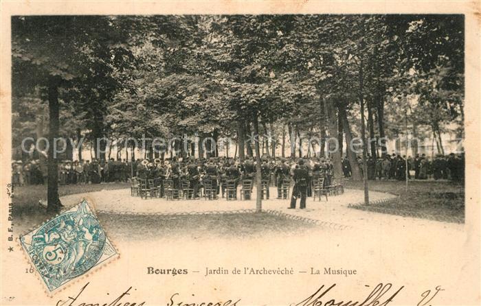 Bourges Jardin de L_Archev?che