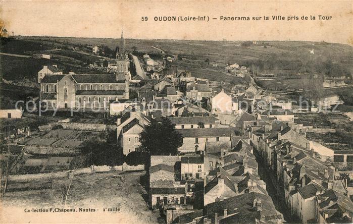 Oudon Ville prise de la Tour