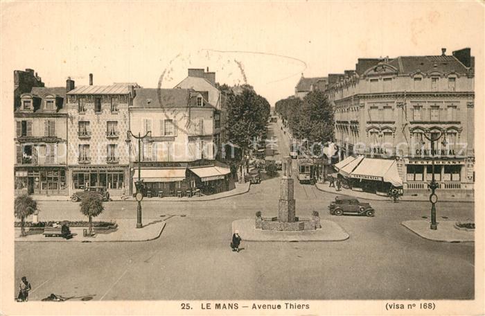 Le Mans Sarthe Avenue Thiers