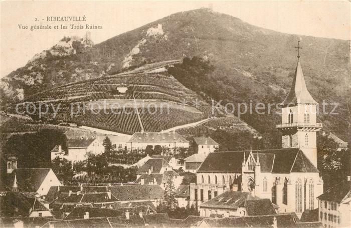 Ribeauville Haut Rhin Elsass Trois Ruines