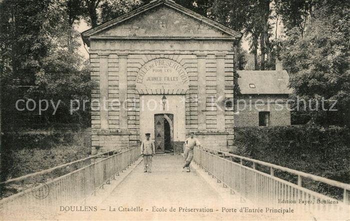 Doullens Somme Citadelle Ecole de Pr?servation