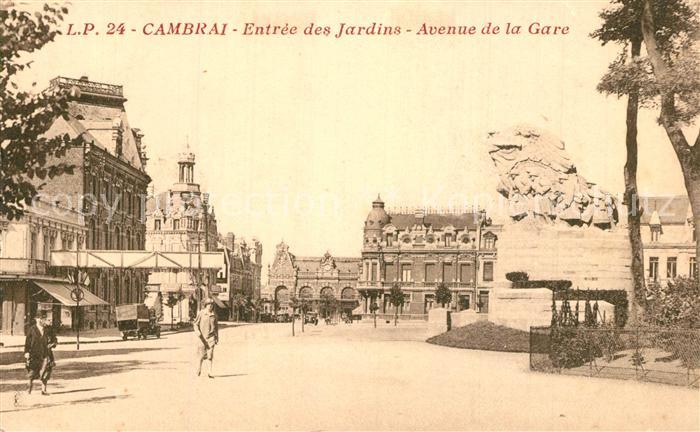 Cambrai Jardins Avenue de la Gare