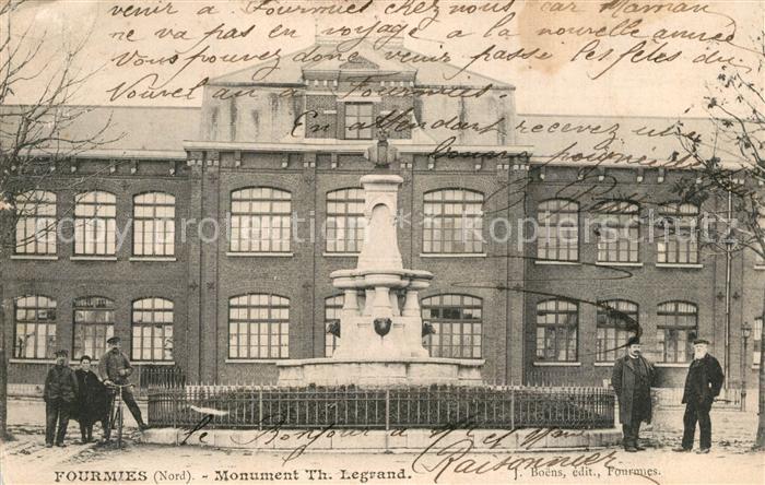 Fourmies Monument Th. Legrand