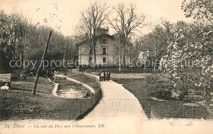 Lyon France Parc vers L_Observatoire