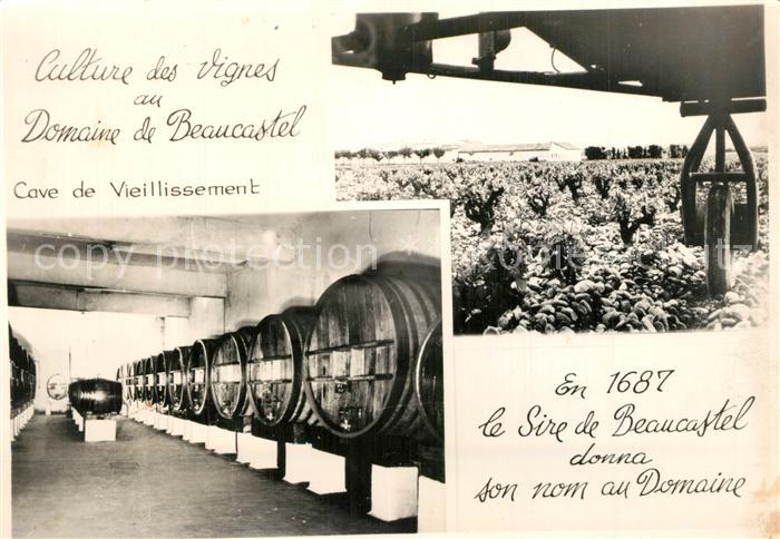 Courthezon Domaine de Beaucastel